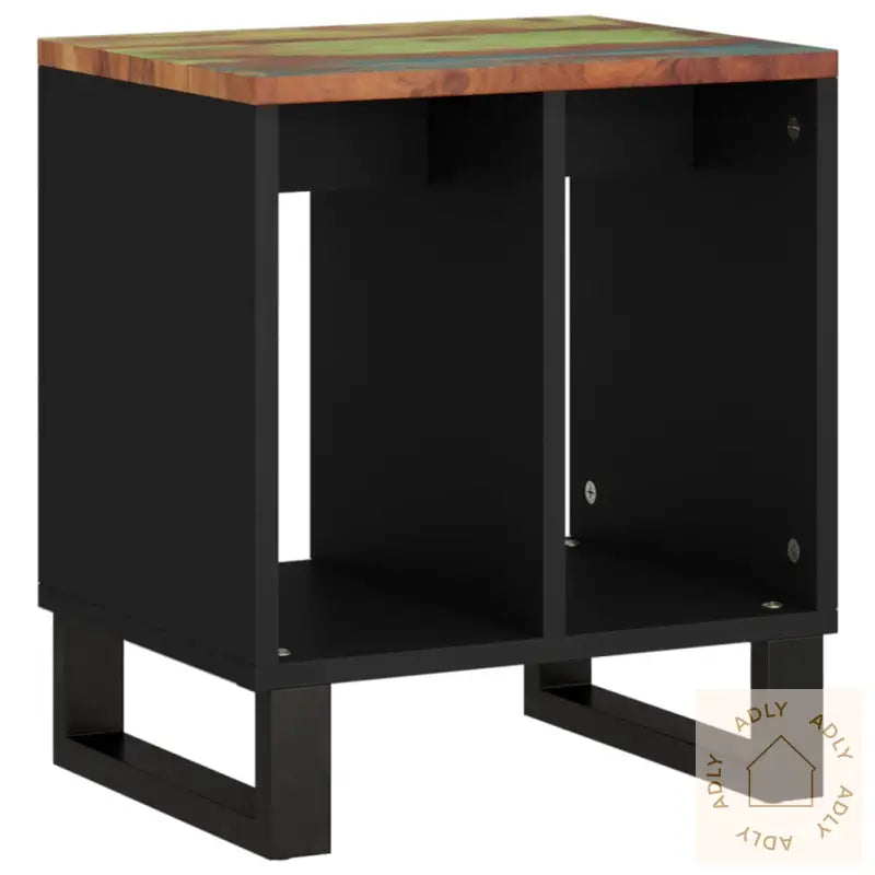 Sidebord 40X31X46 Cm Gjenvunnet Heltre Og Konstruert Tre