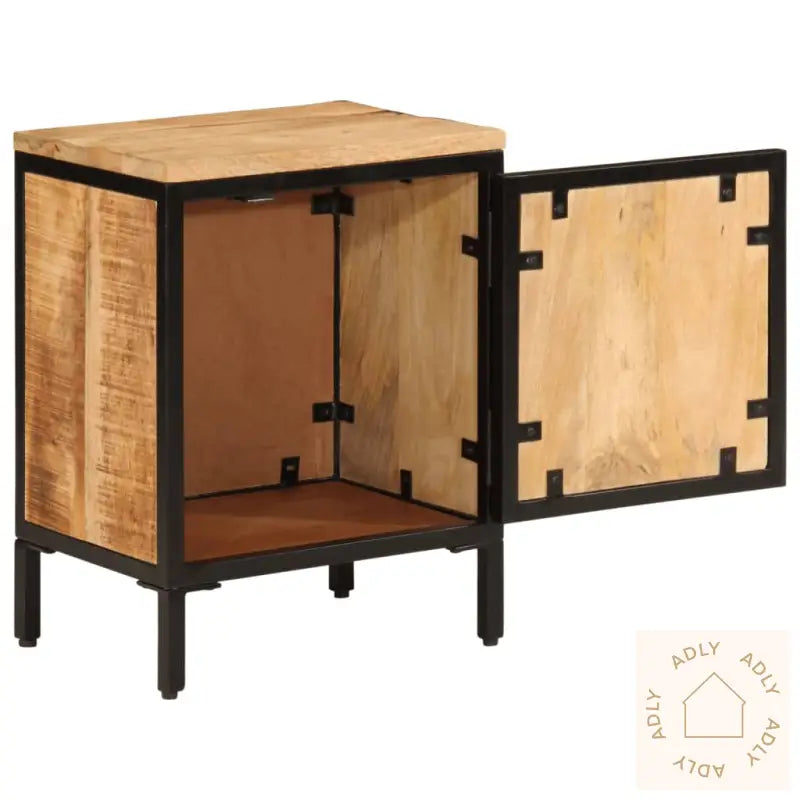 Nattbord 40X30X52,5 Cm Grovt Heltre Mangotre