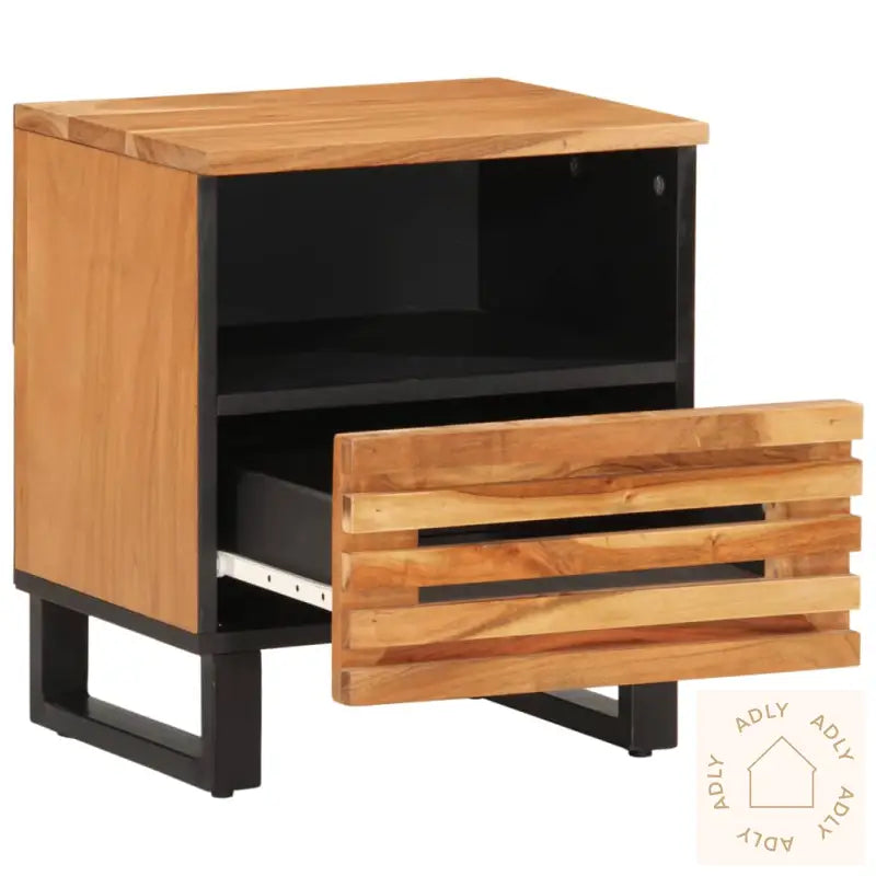 Nattbord 40X34X46 Cm Heltre Akasie