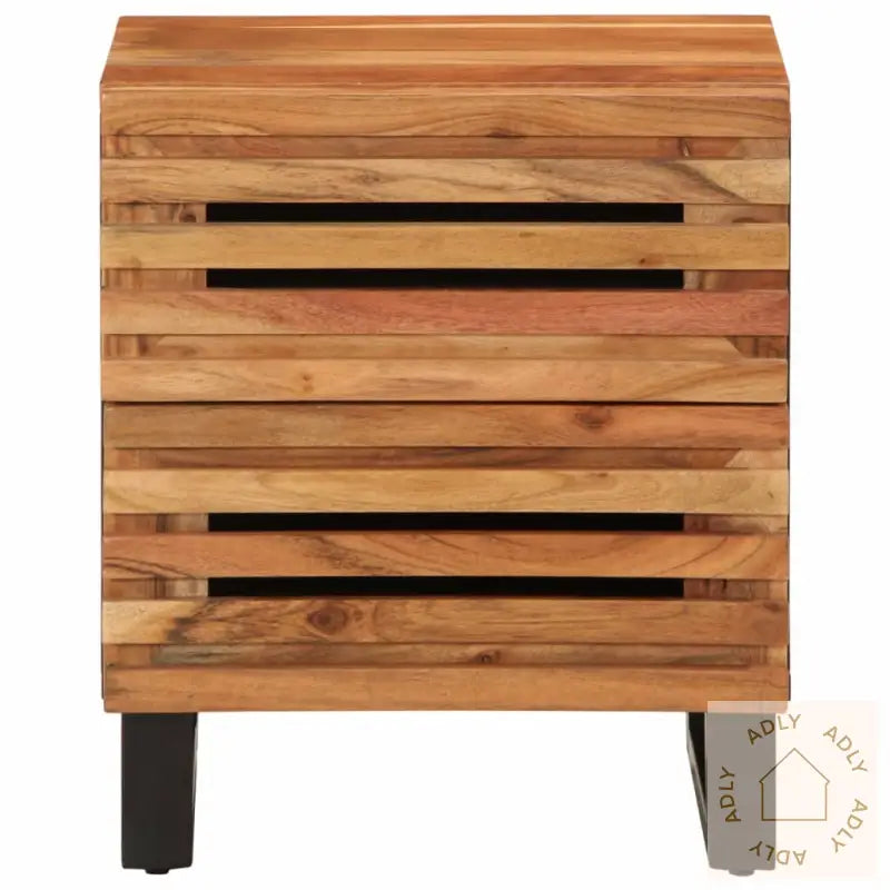 Nattbord 40X34X46 Cm Heltre Akasie