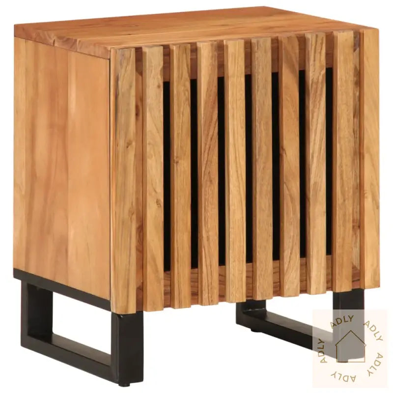 Nattbord 2 Stk 40X34X46 Cm Heltre Akasie