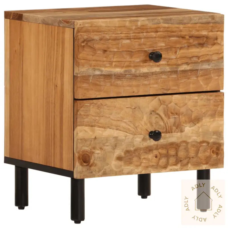 Nattbord 40X33X46 Cm Heltre Akasie