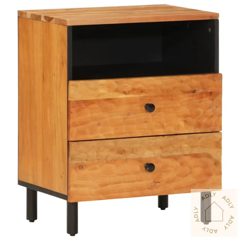 Nattbord 50X33X60 Cm Heltre Akasie