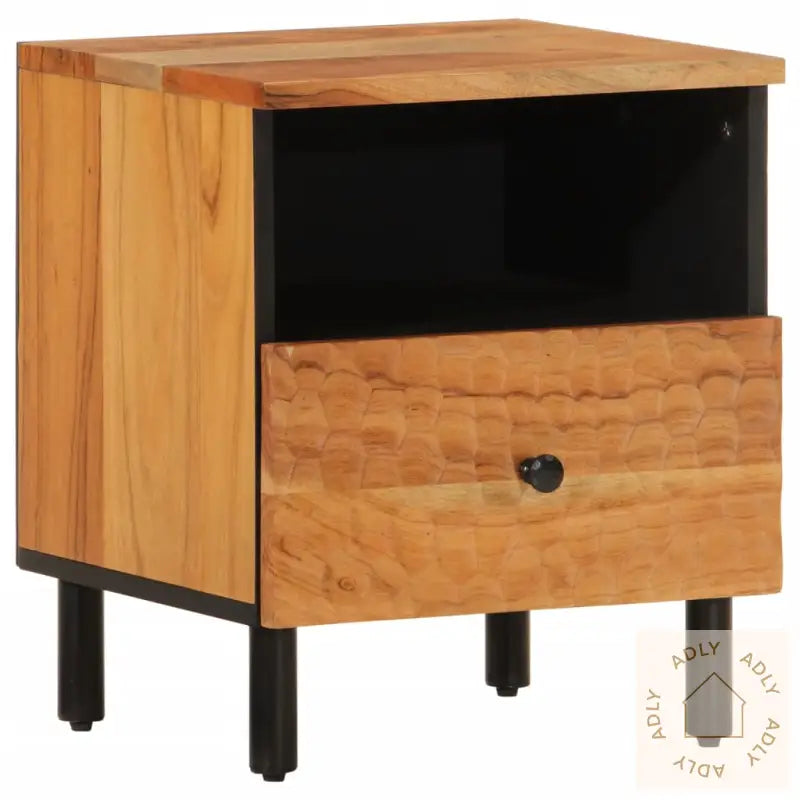 Nattbord 40X33X46 Cm Heltre Akasie