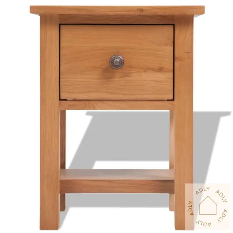 Nattbord 36X30X47 Cm Heltre Eik