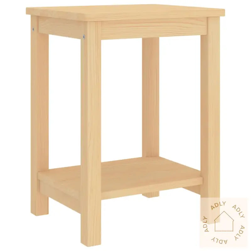 Nattbord Naturell 35X30X47 Cm Heltre Furu