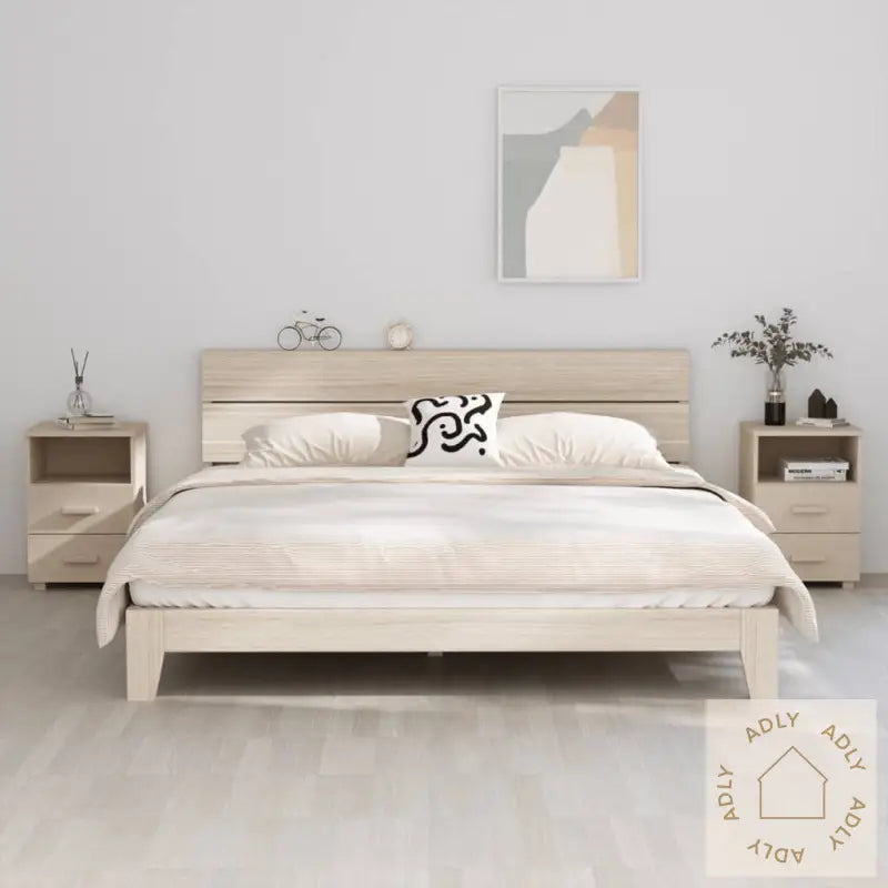 Nattbord Hamar 2 Stk Honningbrun 40X35X62 Cm Heltre