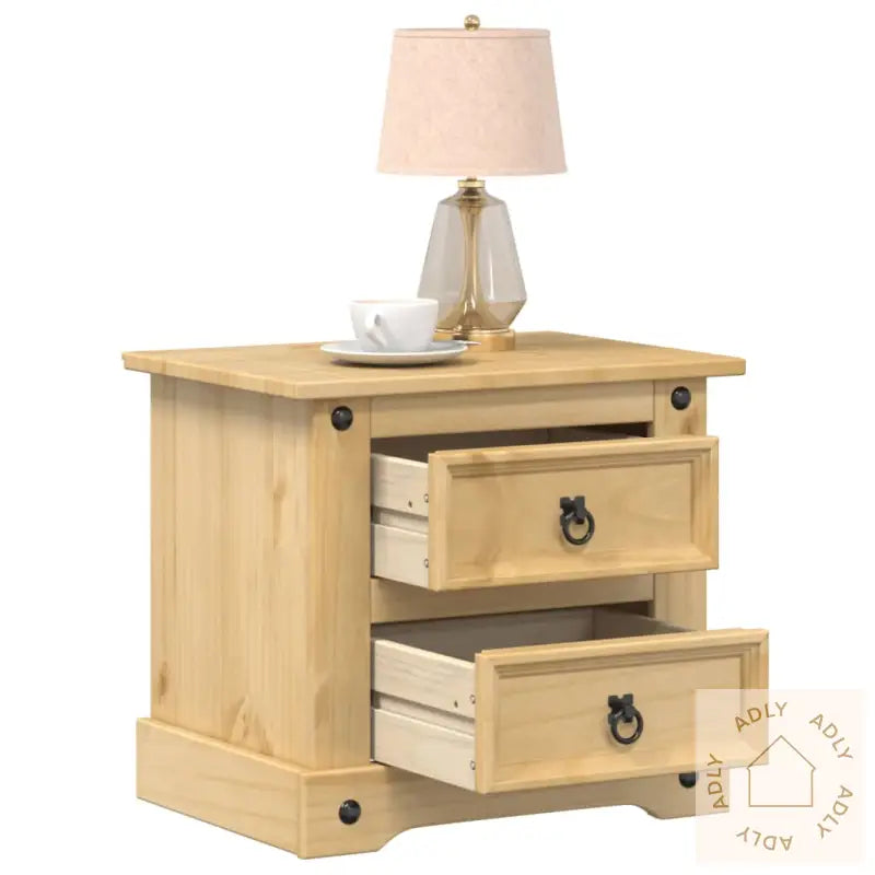 Nattbord Corona 53X39X50 Cm Heltre Furu