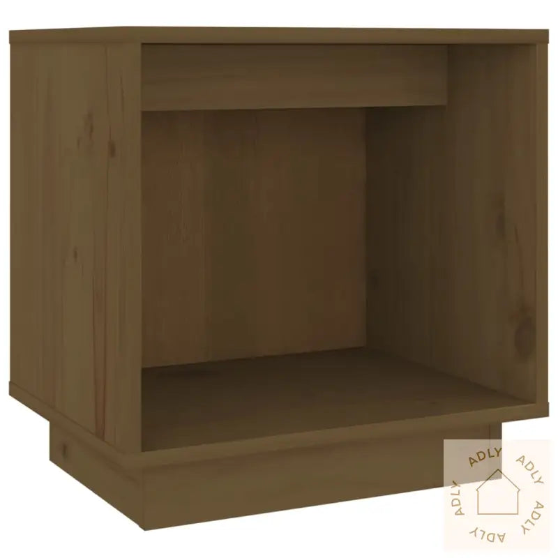 Nattbord Honningbrun 40X30X40 Cm Heltre Furu