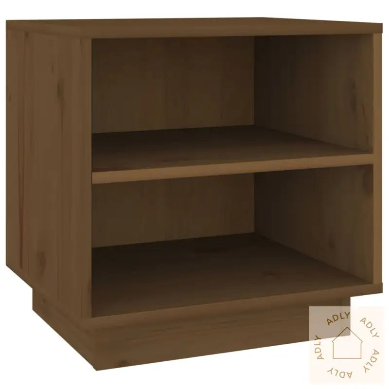 Nattbord Honningbrun 40X34X40 Cm Heltre Furu