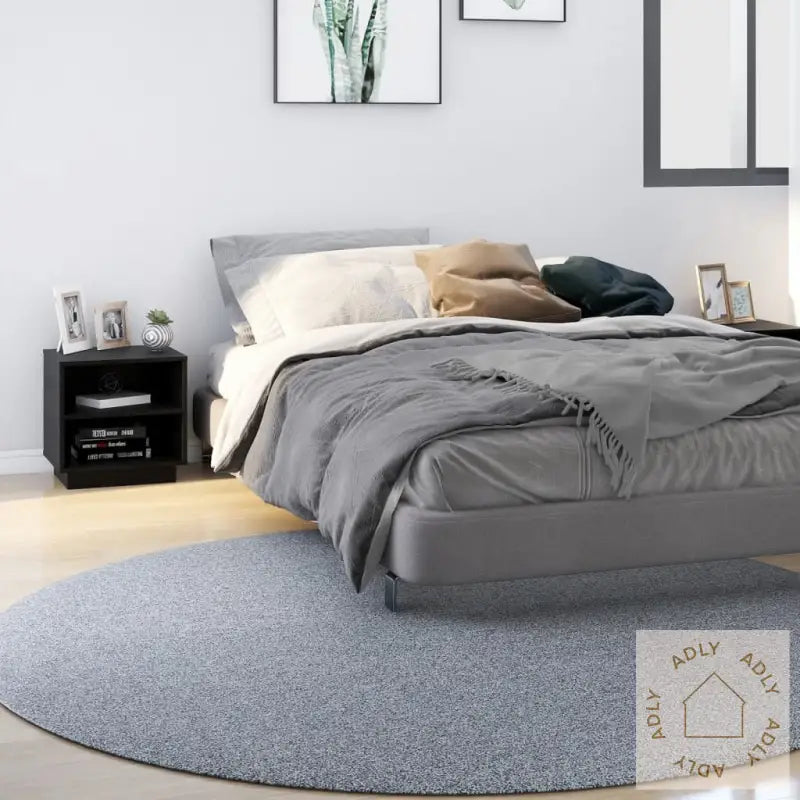 Nattbord 2 Stk Svart 40X34X40 Cm Heltre Furu