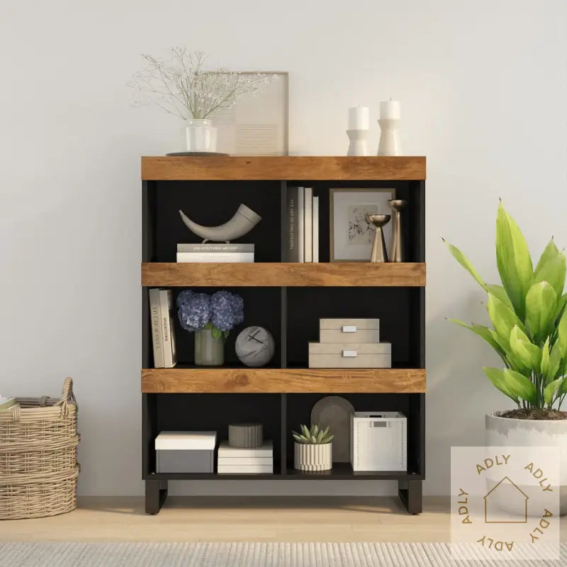 Sideskap 85X33X107 Cm Heltre Mango