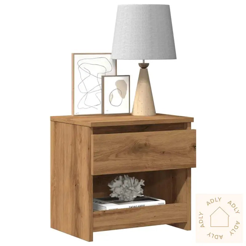 Nattbord Artisan Eik 40X30X39 Cm Konstruert Tre