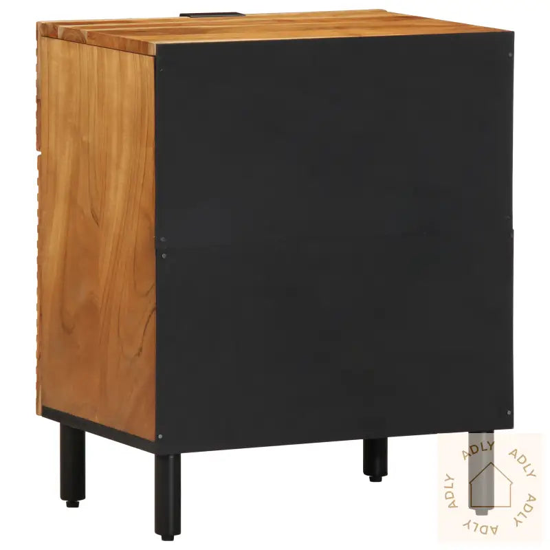 Nattbord 50X33X60 Cm Solid Tre Akasie