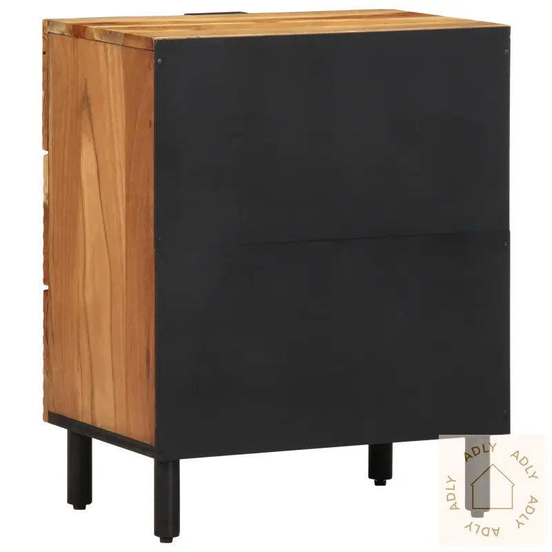 Nattbord 50X33X62 Cm Massivt Akasietre