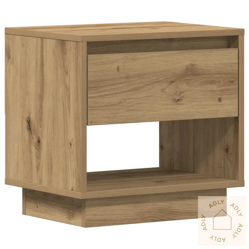 Nattbord I Håndverks Eik 45X34X46 Cm Konstruert Tre