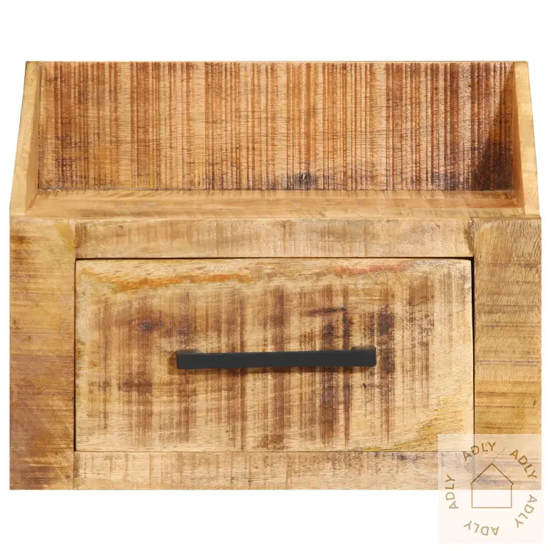 Nattbord 40X30X30 Cm Solid Tre Grovt Mangotre