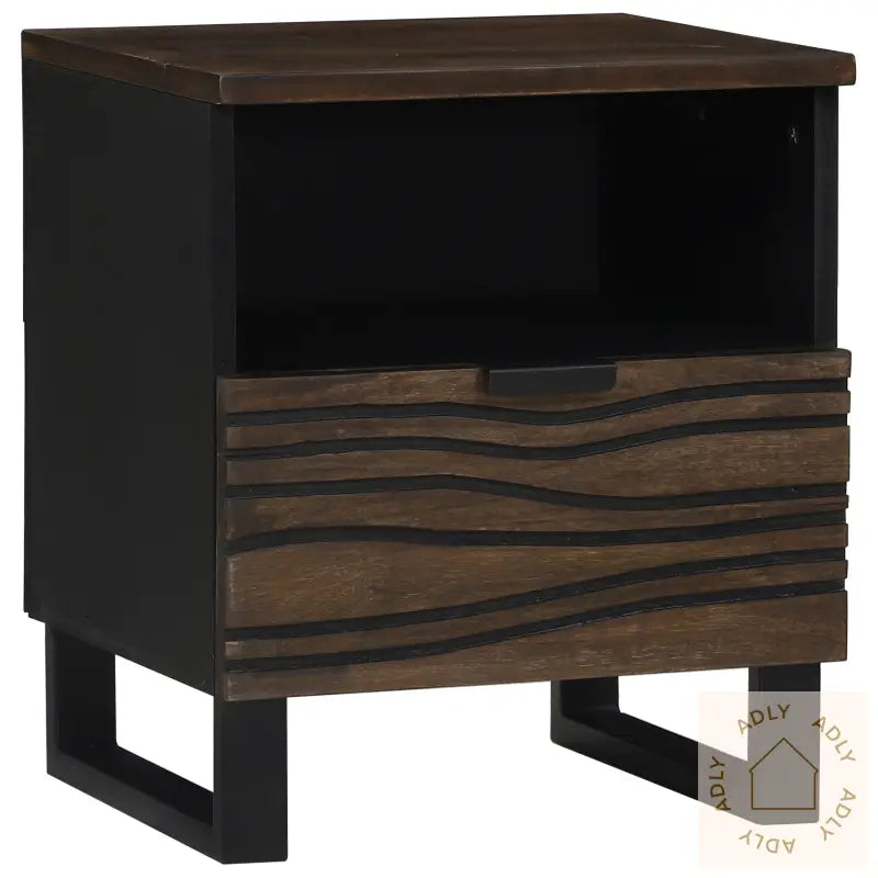 Nattbord 40X33X46 Cm Massivt Tre