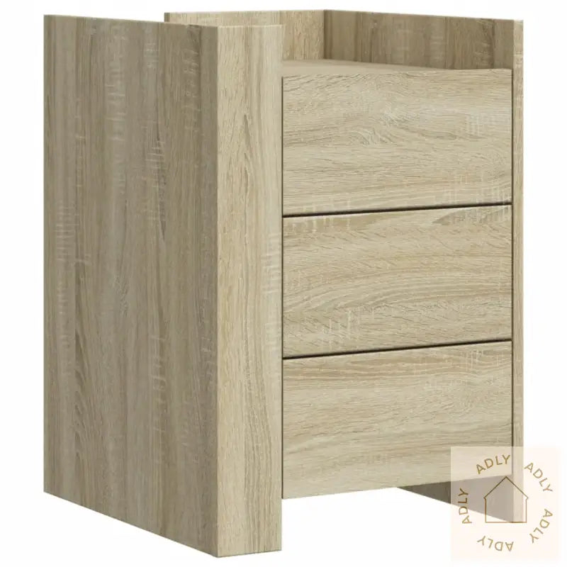 Nattbord Sonoma Eik 45X50X65 Cm Konstruert Tre