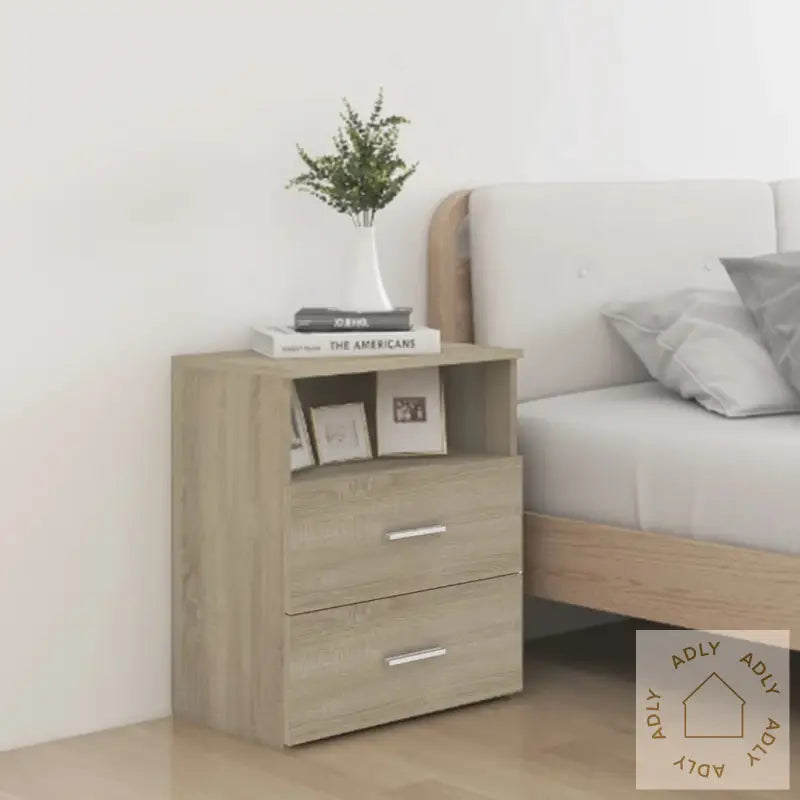 Nattbord Sonoma Eik 50X32X60 Cm
