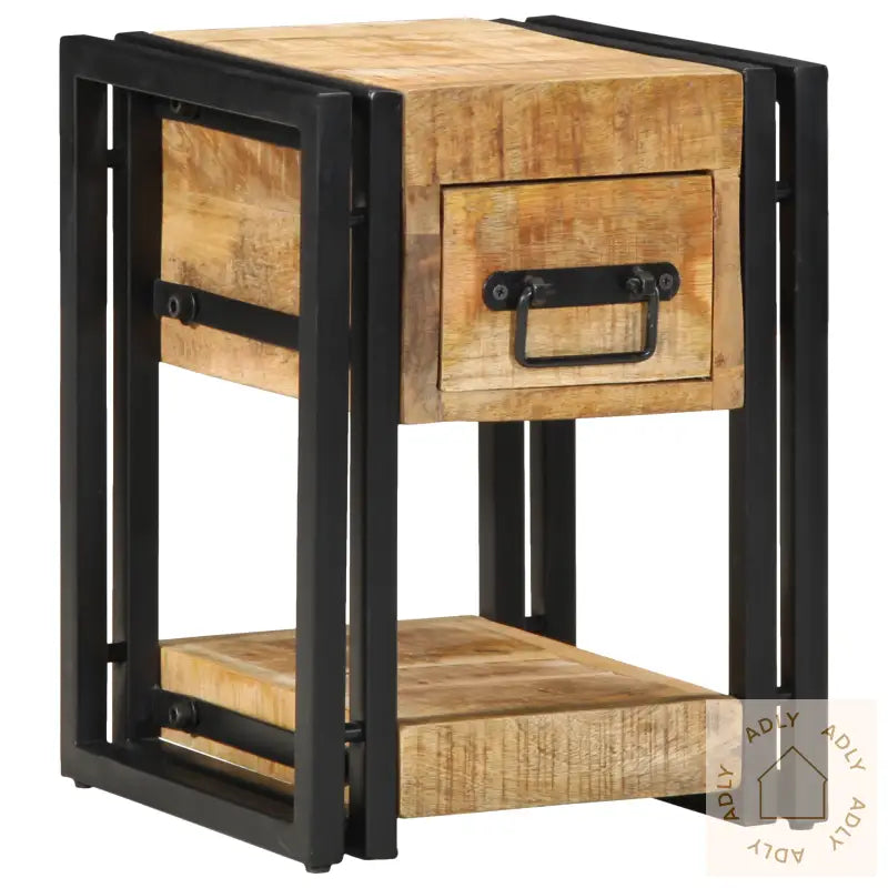 Nattbord 40X40X40 Cm Solid Mangotre