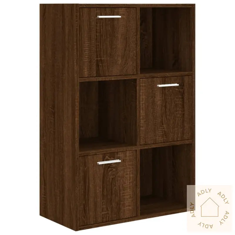 Oppbevaringsskap Brun Eik 60X29,5X90 Cm