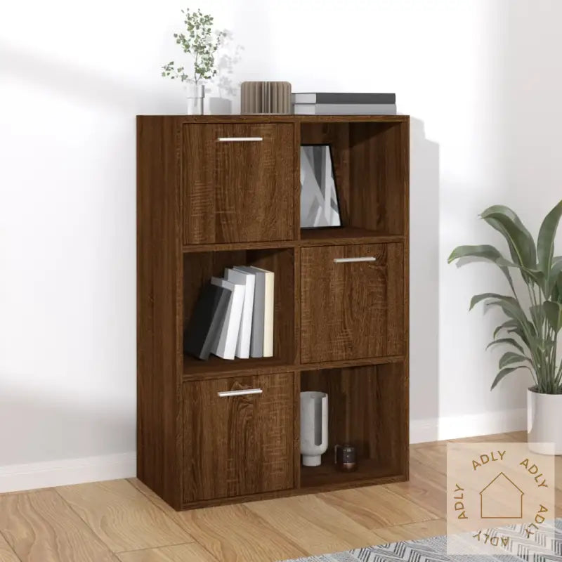 Oppbevaringsskap Brun Eik 60X29,5X90 Cm