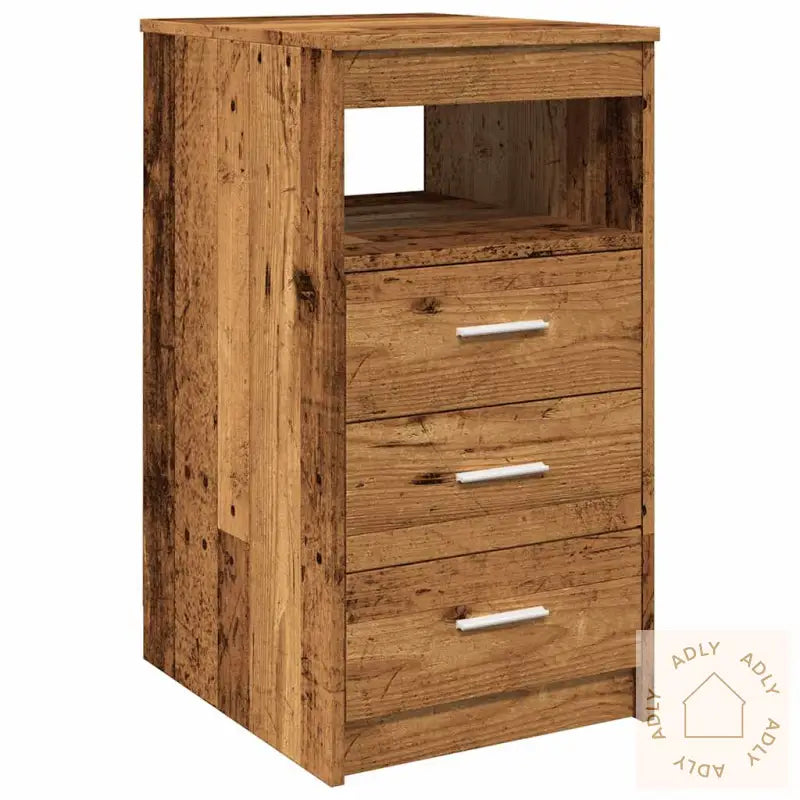 Kommode Gammelt Tre 40X50X76 Cm Konstruert Tre