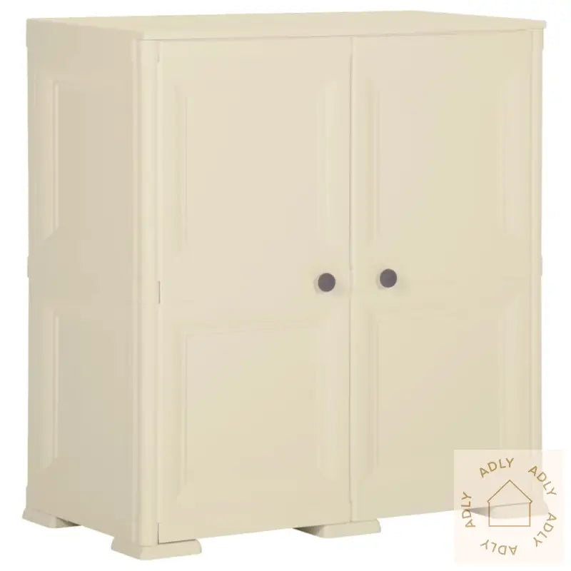 Plastskap 79X43X85,5 Cm Tredesign Hvit Angora