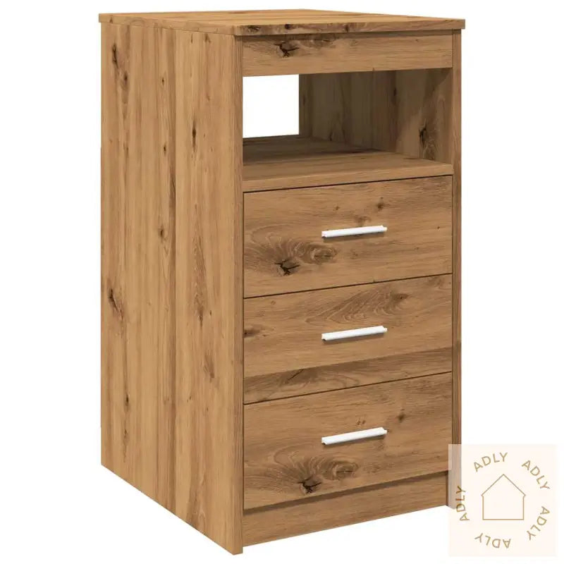 Kommode Artisan Eik 40X50X76 Cm Konstruert Tre