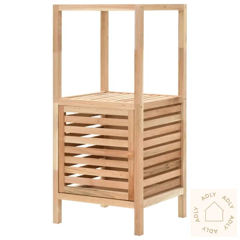 Oppbevaringshylle For Bad Heltre Valnøtt 39,5X35,5X86 Cm