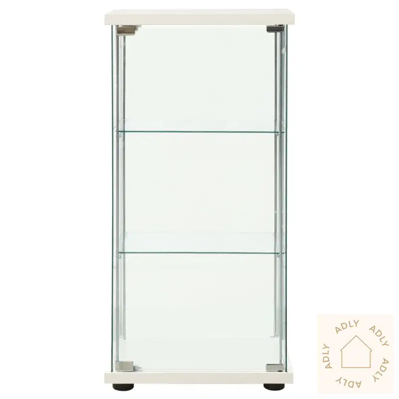 Oppbevaringsskap Herdet Glass Hvit