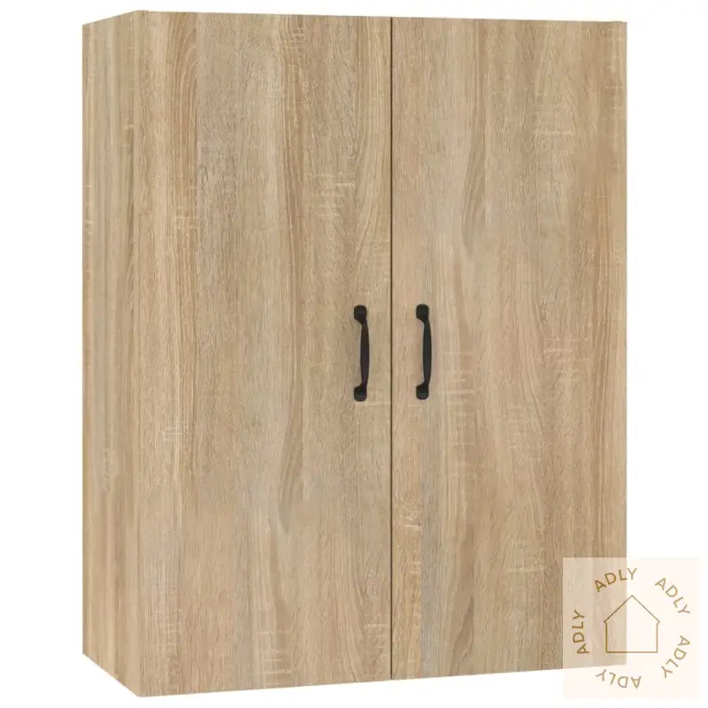 Veggskap Sonoma Eik 69,5X34X90 Cm Konstruert Tre