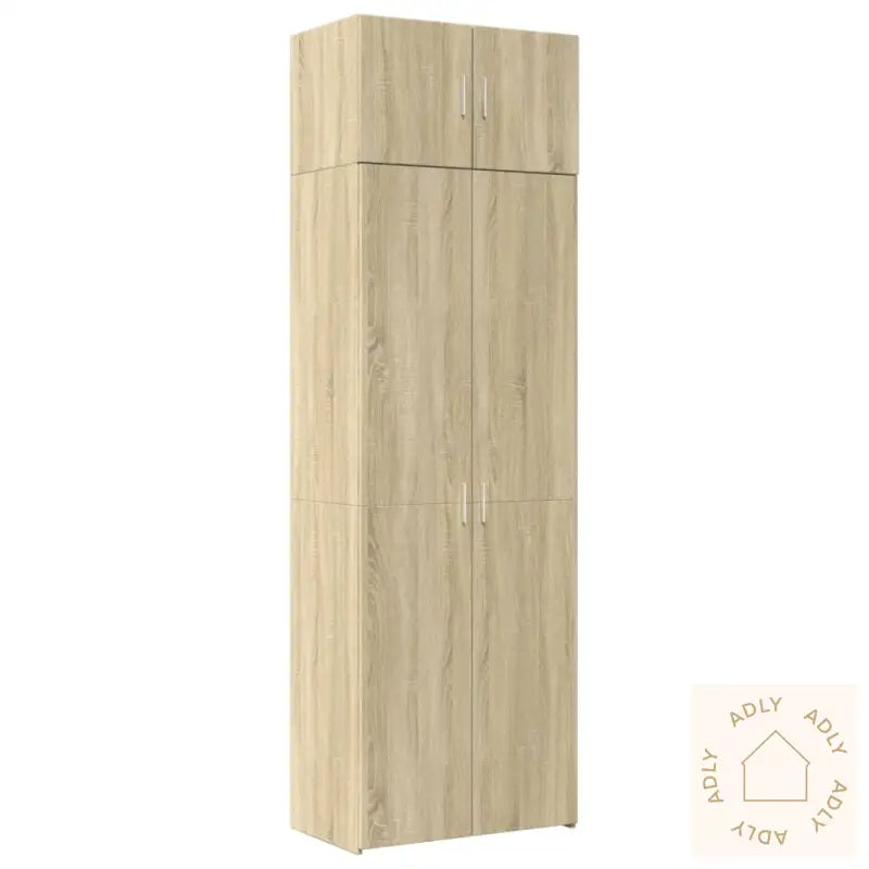 Oppbevaringsskap Sonoma Eik 70X42,5X225 Cm Konstruert Tre