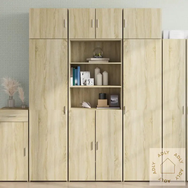Oppbevaringsskap Sonoma Eik 70X42,5X225 Cm Konstruert Tre