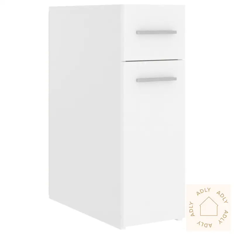 Apotekskap Hvit 20X45,5X60 Cm Konstruert Tre