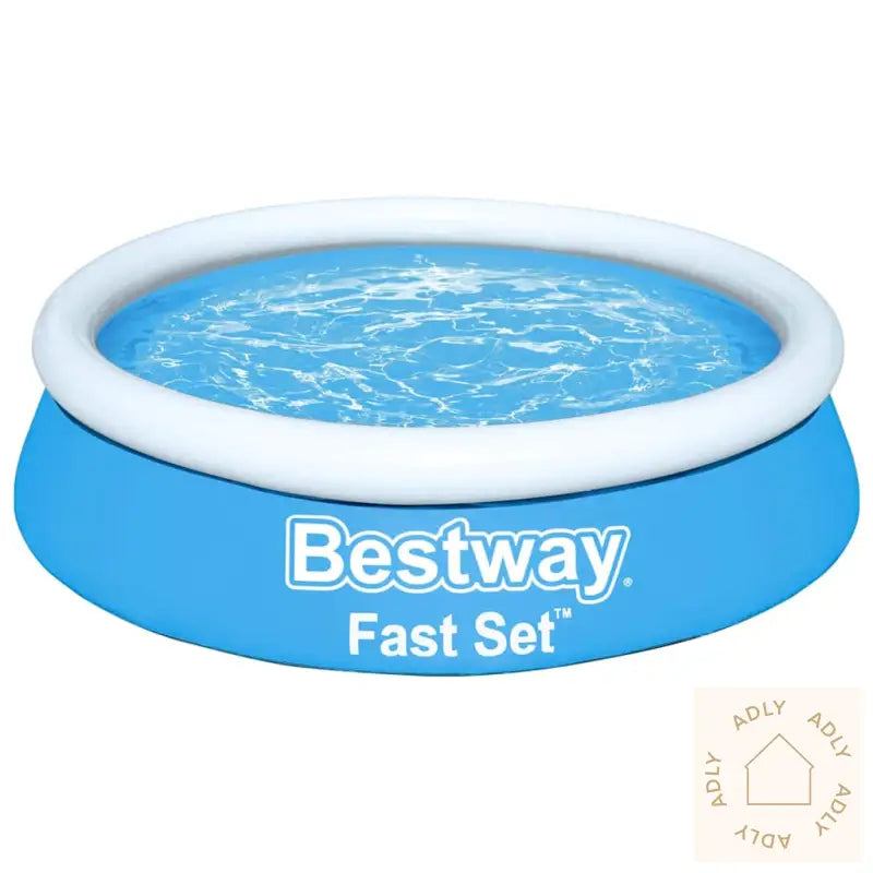 Bestway Oppblåsbart Basseng Fast Set Rundt 183X51 Cm Blå