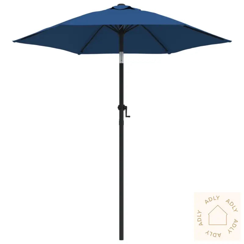 Parasoll Blå 200X224 Cm Aluminium