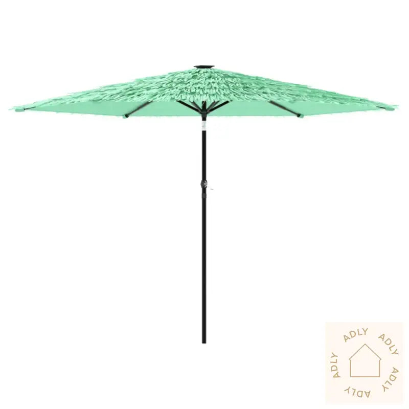 Hageparasoll Med Stålstang Grønn 288X288X225 Cm