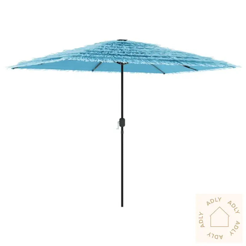 Hageparasoll Med Stålstang Blå 300X200X250 Cm