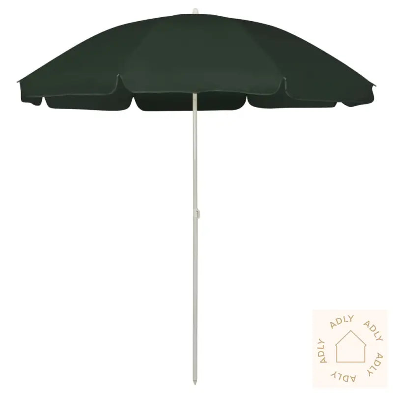 Strandparasoll Grønn 240 Cm
