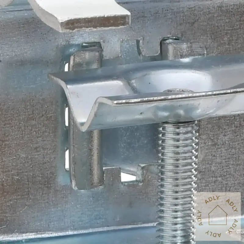 Parasollklemmer For Balkong 2 Stk 32 Mm Galvanisert Stål