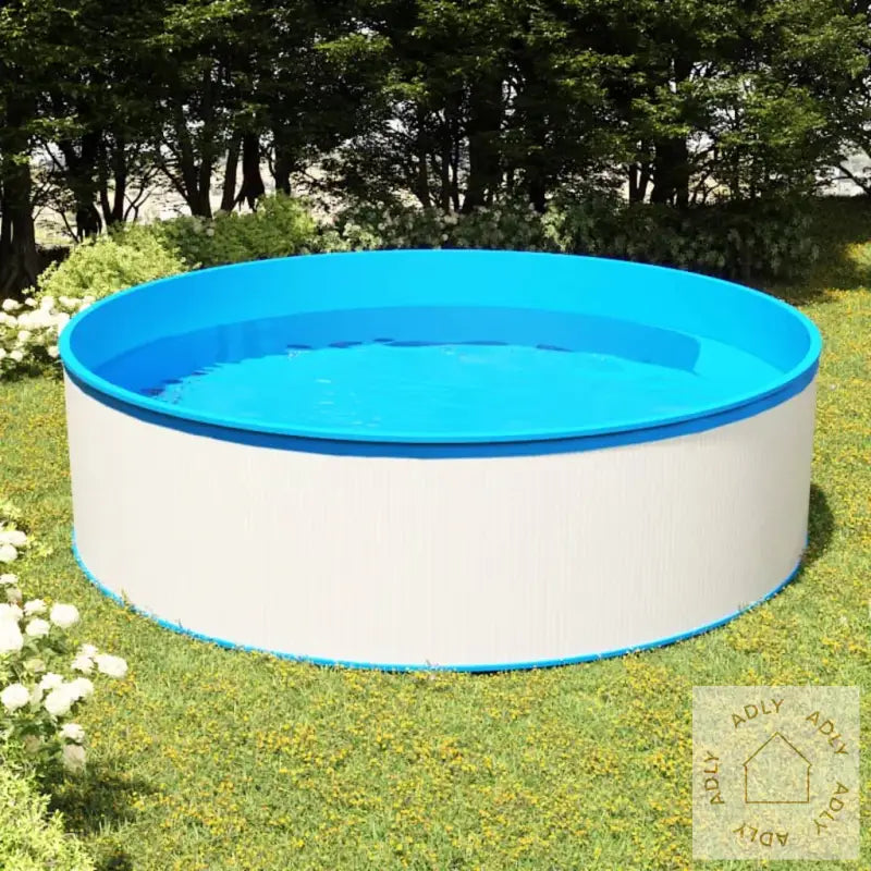 Plaskebasseng 350X90 Cm Hvit