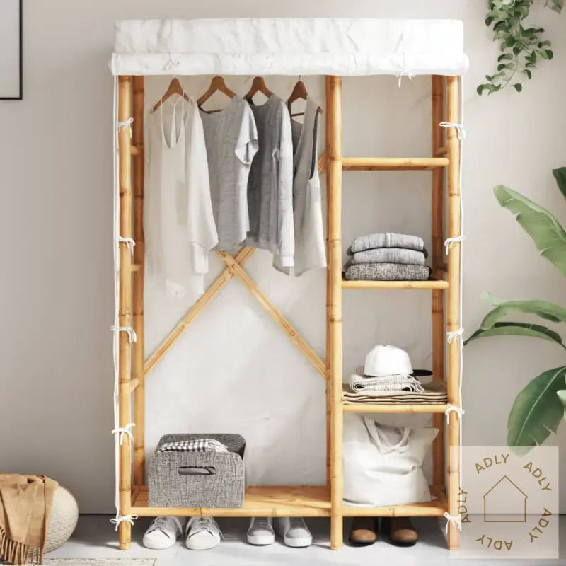 Garderobe 110X45X170 Cm Bambus
