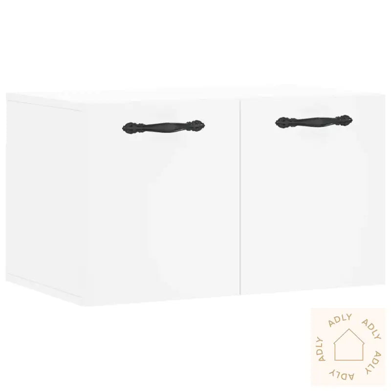 Veggskap Hvit 60X36,5X35 Cm Konstruert Tre
