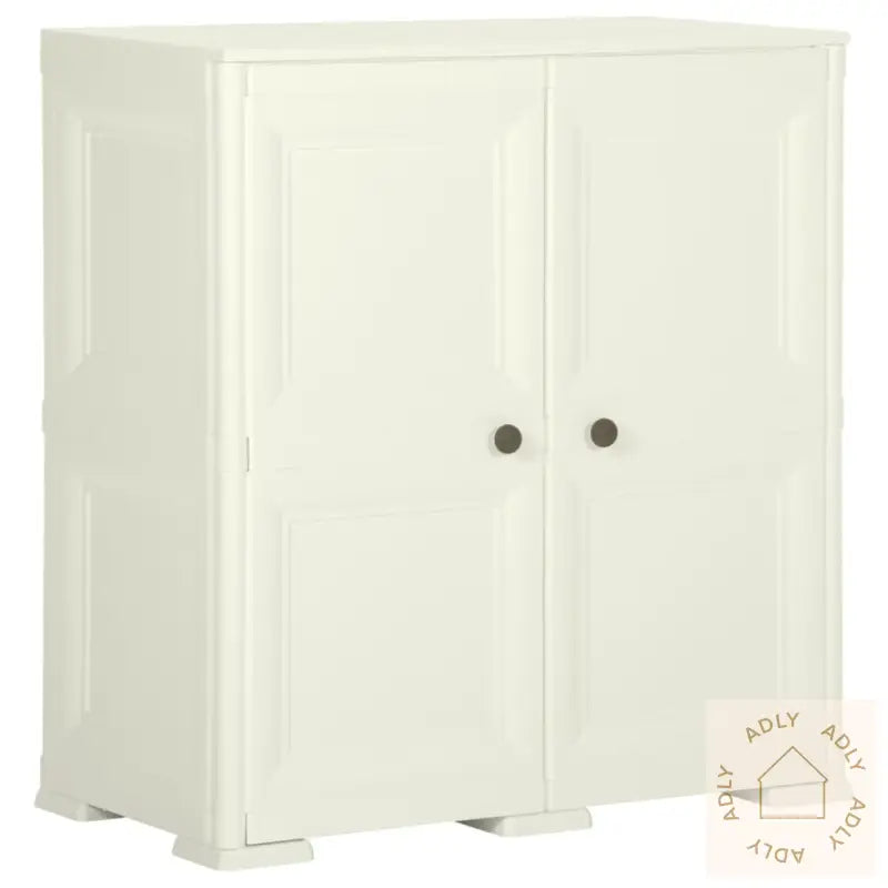 Plastskap 79X43X85,5 Cm Tredesign Vaniljeis