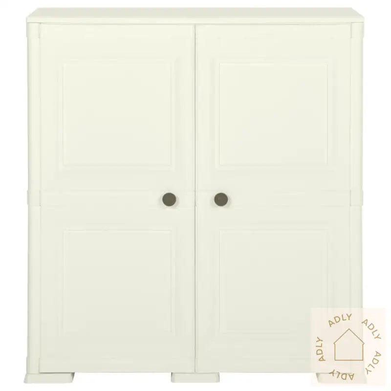Plastskap 79X43X85,5 Cm Tredesign Vaniljeis