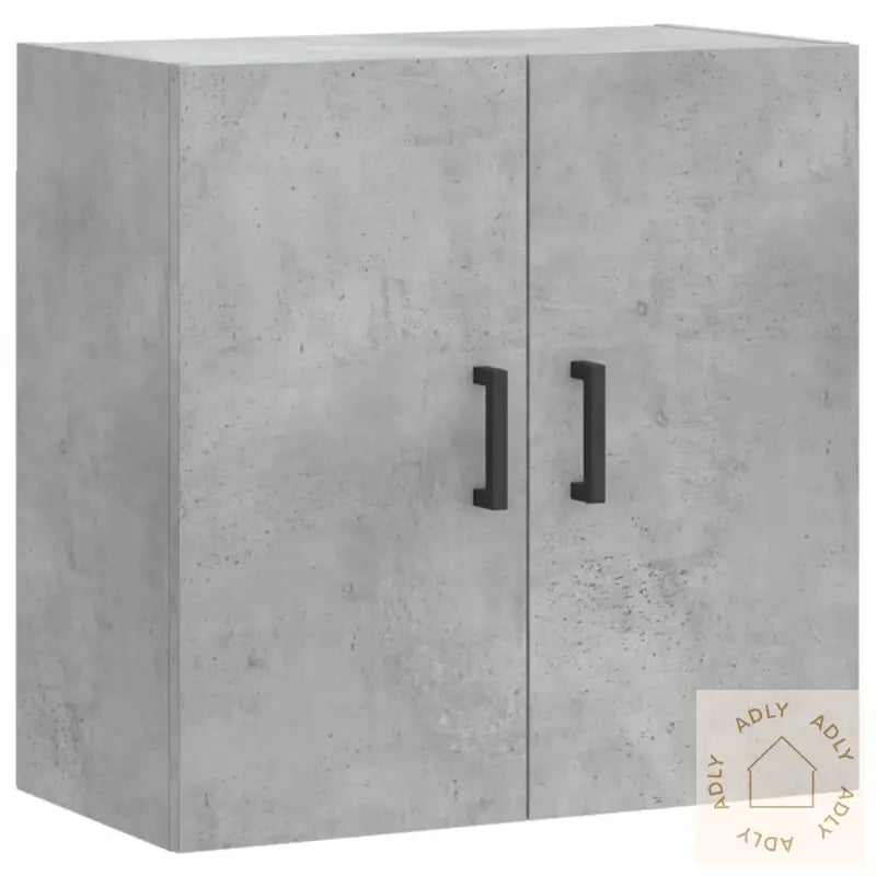 Veggskap Betonggrå 60X31X60 Cm Konstruert Tre