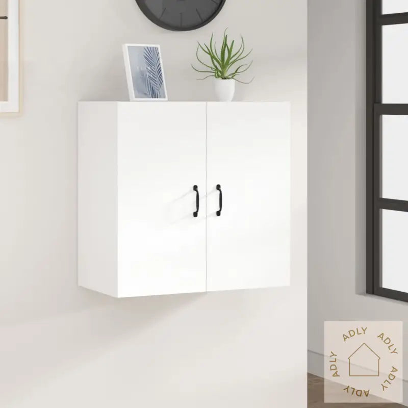 Veggskap Hvit 60X31X60 Cm Konstruert Tre