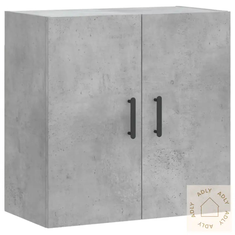 Veggskap Betonggrå 60X31X60 Cm Konstruert Tre